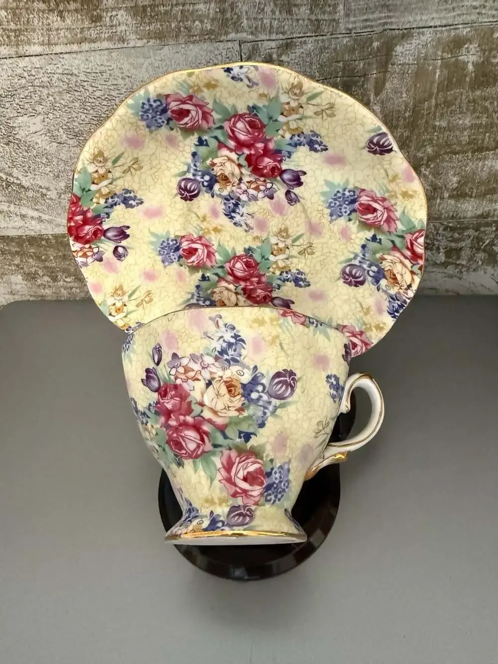 Royal Cotswolds Chintz Cup and Saucer Set